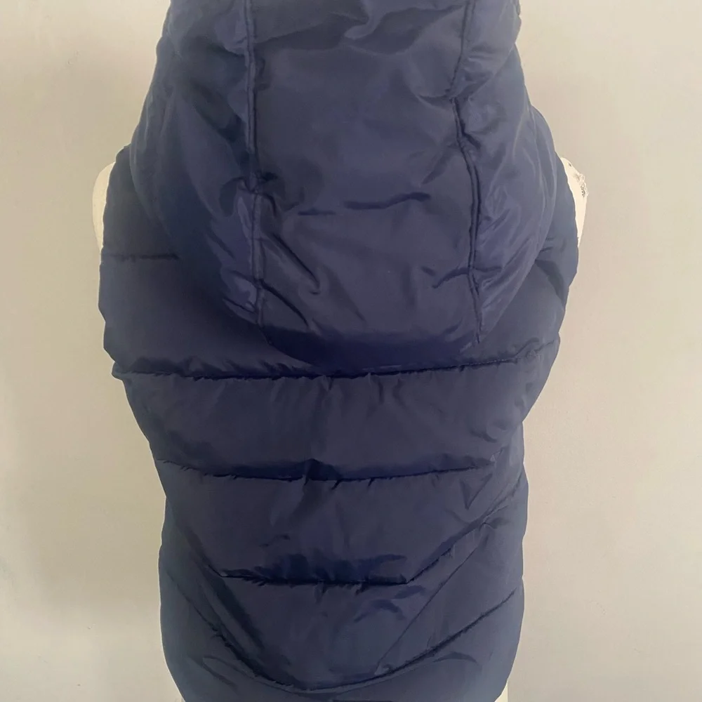GAP Kids Dark Blue Quilted Vest